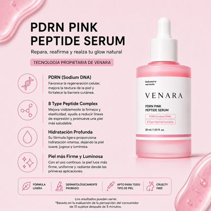 PDRN Pink Peptide Serum VENARA AV