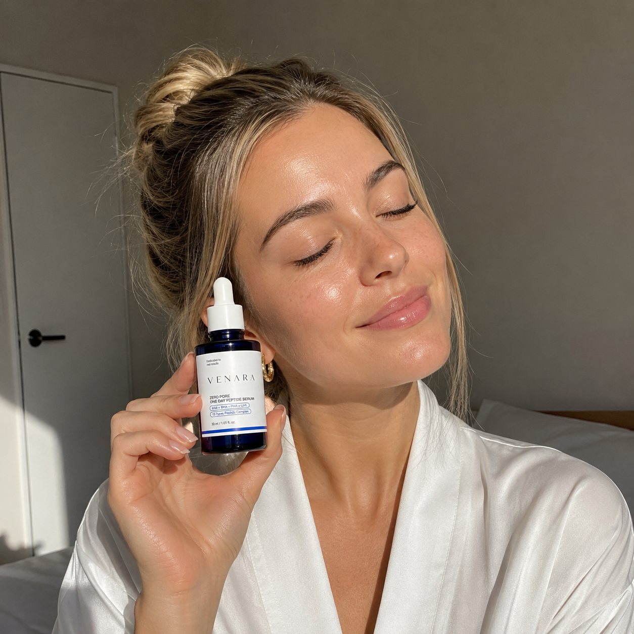 LESS VISIBLE PORES,